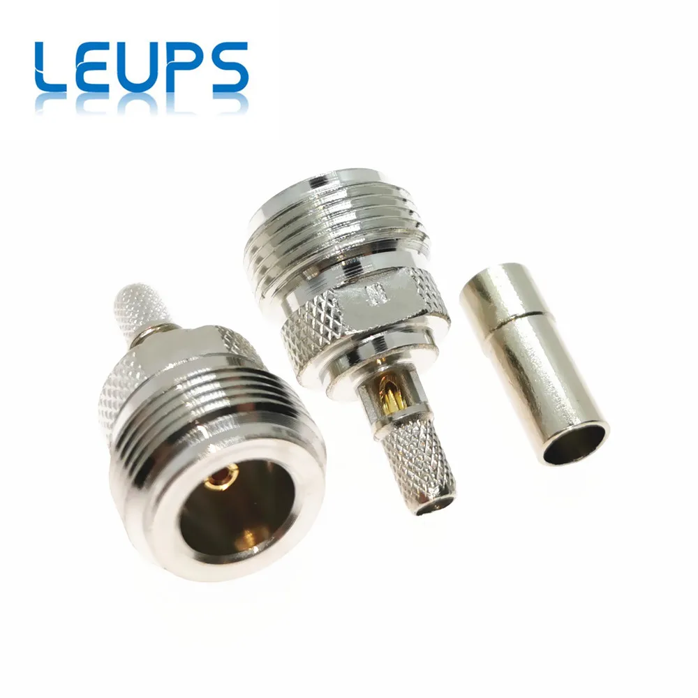 2 шт. N Женский обжимной кабель RG58 RG142 RG223 LMR195 RG400 50 3 RF разъем|connector crimp|connector nconnector female