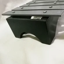 Толстая доска Lu для раннего возраста, обучающая музыка, обучающая игрушка, ударный инструмент, 5 тонное алюминиевое пианино