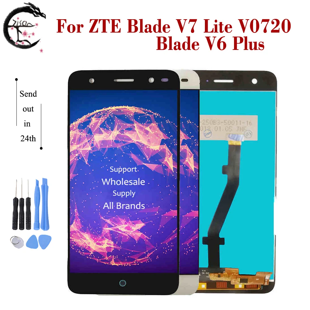 

LCD For ZTE Blade V7 Lite V0720 / V6 Plus Full LCD Display Touch Sensor Screen Digitizer Sensor Assembly V7lite V6plus Display