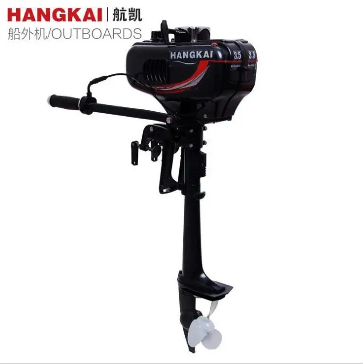 HANKAI M3.5 2-тактный 3.5HP 2.5KW 49CC моторы для большинства всех 2~ 4M лодок надувные рыбацкие лодки деревянная лодка и т. Д