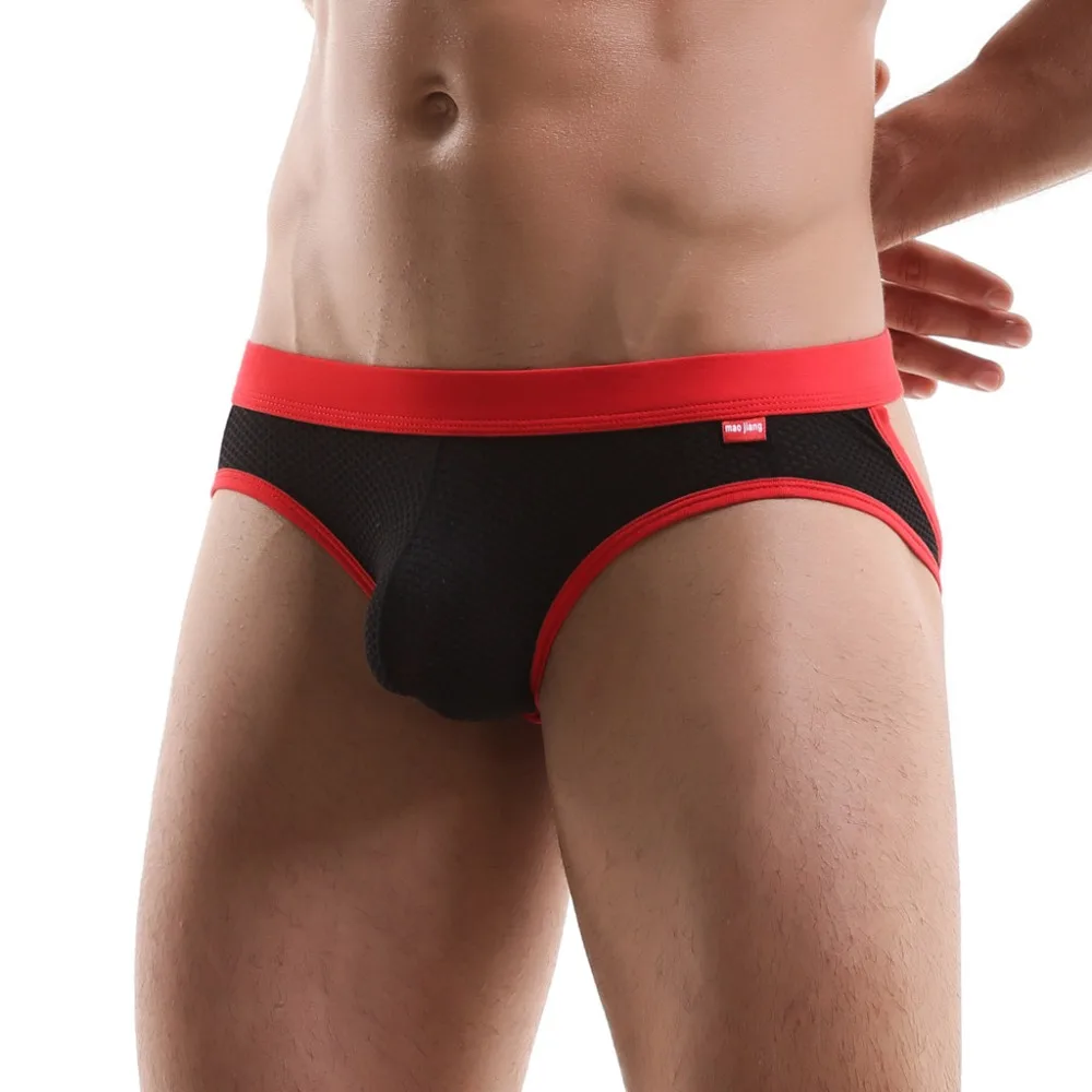 beach shorts men underwear sexy briefs breathable mens swim briefs comfortable casual beach shorts men briefs sexy hombre 30J26 (69)