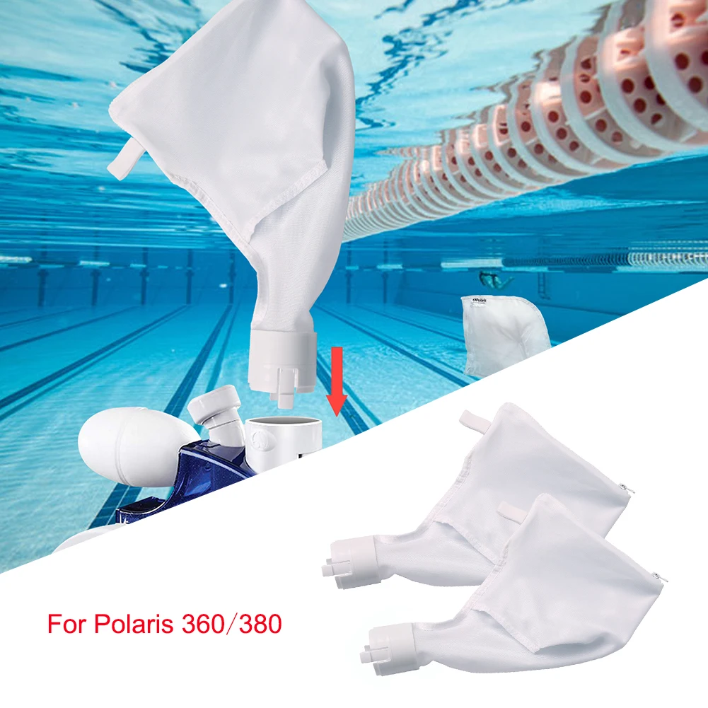 

2pcs 360 380 All Purpose Zipper Bag Replace Polaris 360 380 Pool Cleaner Zip Bag Cleaner Suction Machine Replacement Zipper Bag