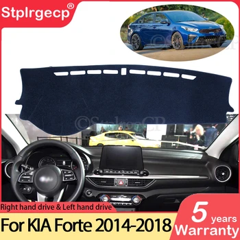 

for KIA Forte 2014 2015 2016 2017 2018 YD Anti-Slip Mat Dashboard Cover Sunshade Dashmat Carpet Car Accessories Cerato K3 Vivaro