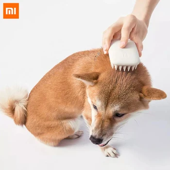 

Xiaomi Mijia Pet Dog Silicone Comb Hair Removal Brush Smooth Surface Easy Cleaning Pet Grooming Massager Comb For Smart Home