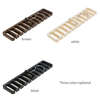 

Multifunction Storage Rack Tie Belt Organizer Rotating Ties Hanger Hold Closet Organization Wardrobe Finishing Rack Space Saver