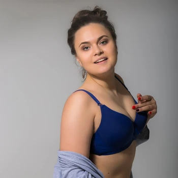 

Women's bra "Lorette", color blue