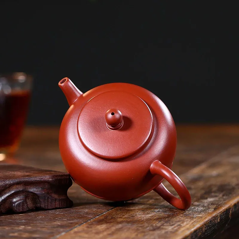 Dahongpao чайный набор кунг-фу Исин Чайный горшок ручной работы чайный горшок 200 мл фиолетовый песок пользовательский чайный набор винный набор китайский чай церемония подарки