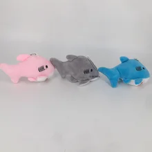Taille 12CM environ Jouet en peluche Animal océan, Mini poupées clés en cadeau 