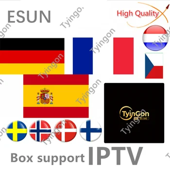 

Tyingon android tv box support Spain España IPTV smart tv box linux pc