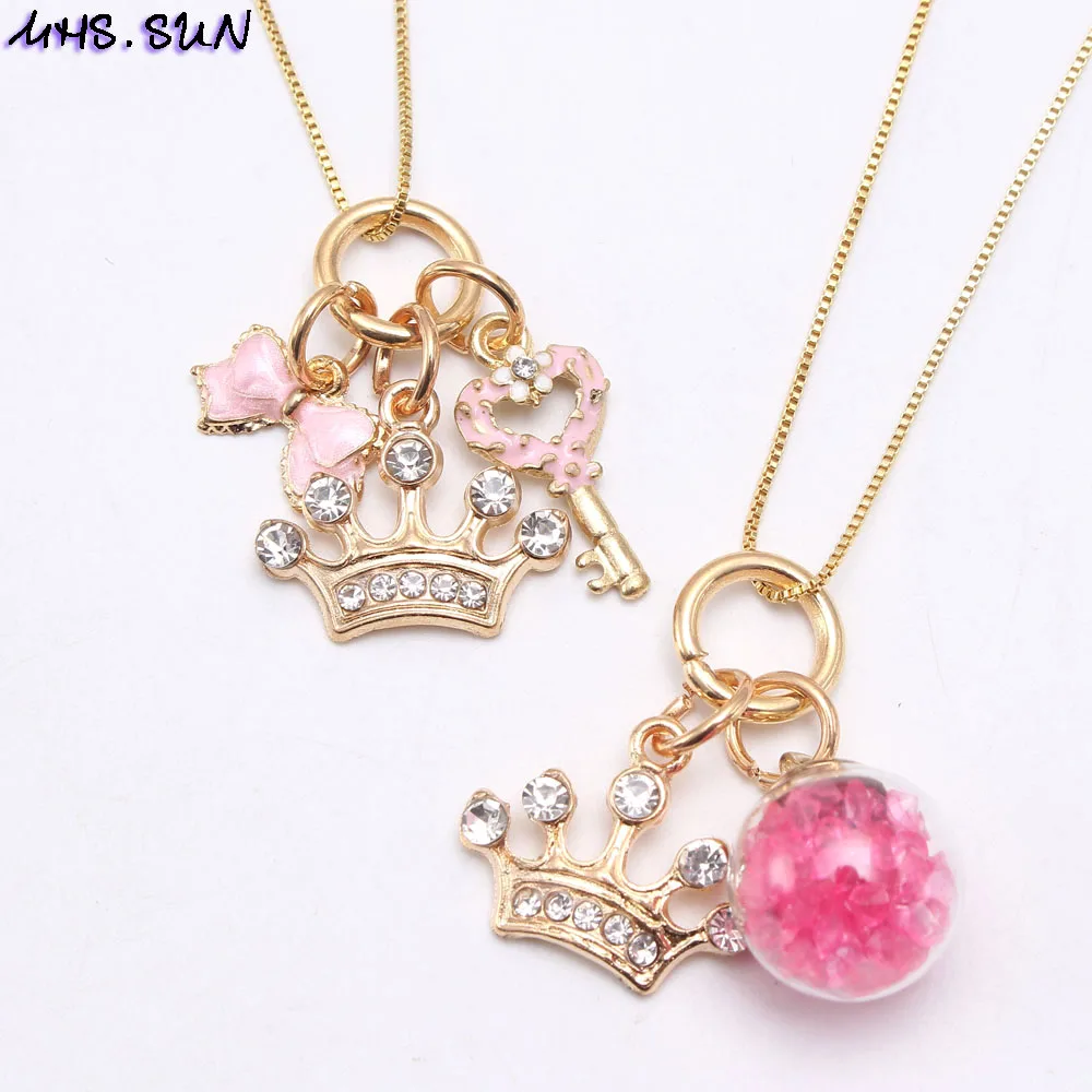 1 шт. цепочка с подвеской в виде короны для девочек | Украшения и аксессуары