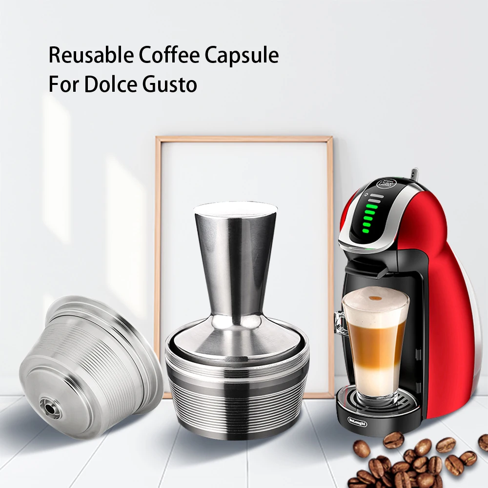 Многоразовые капсулы Dolce Gusto 3 1 шт. многоразовые Nescafe металлические для фильтров