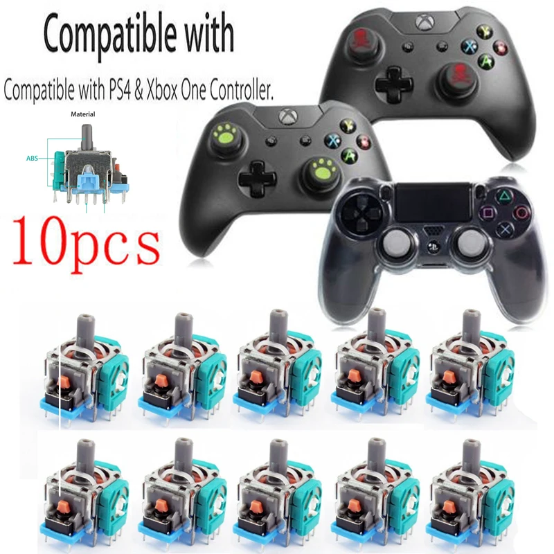 10x Замена контроллер Ось джойстика аналоговый модуль датчика для Xbox One PS4