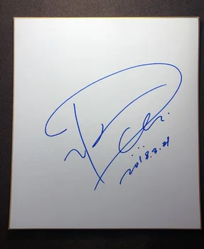

hand signed EXO DO D.O autographed Shikishi Card Art Board signatures 89L