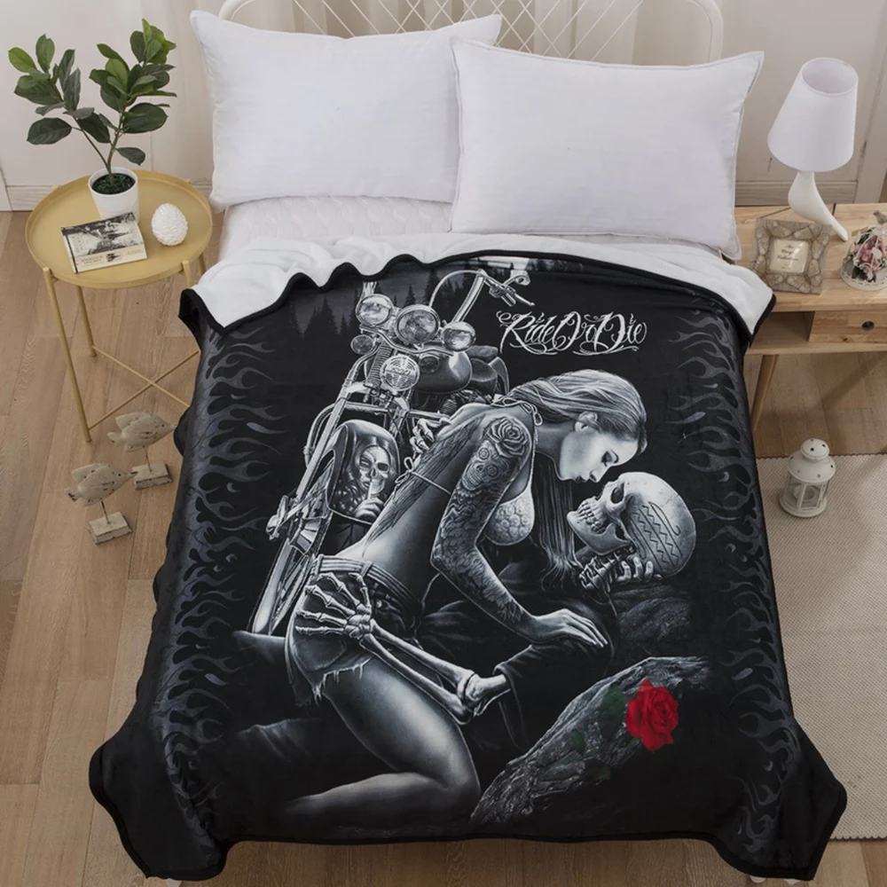 Milsleep bed blanket Fashion Gift for Kids Luxury Flannel Soft Weighted Blanket Home Bed Sofa Car Travel plush | Дом и сад
