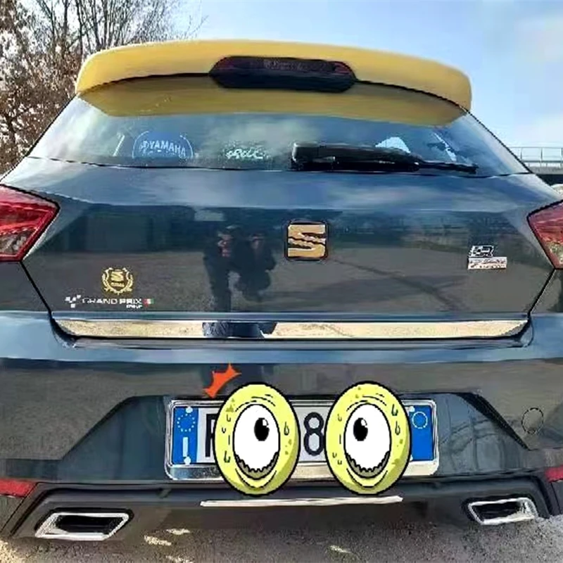 Для Seat Ibiza спойлер 2017 2018 2019 2020 Высокое качество ABS Материал Автомобиля Заднее