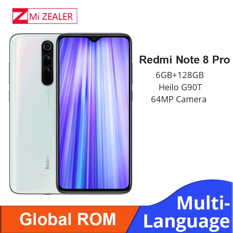 Имеются на складе! Новый Смартфон Xiaomi Redmi Note 8 Pro с глобальной прошивкой 6 ГБ ОЗУ 128