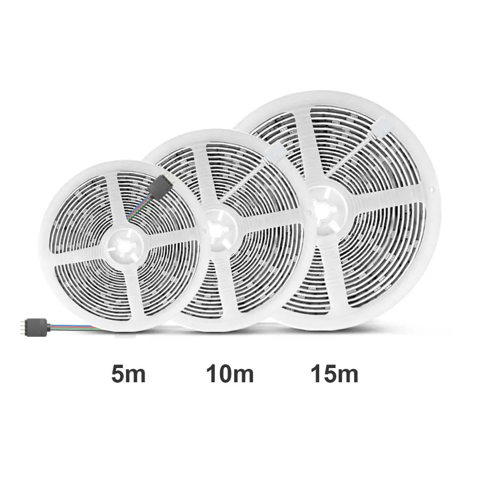 Smart LED Lamp WIFI Tuya Smart Life LED Smart Lamp Tape Voice Control RGB LED Strip Home lights Work With Alexa Google Home Assistant