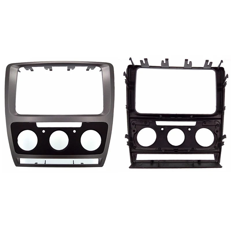 2Din фасции для Skoda Octavia 2 2010-2013 аудио стерео панель монтажная установка тире комплект отделка адаптер каркаса