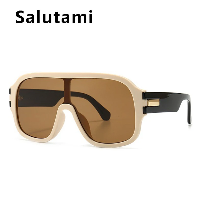 Солнцезащитные очки унисекс брендовые винтажные квадратные градиентные