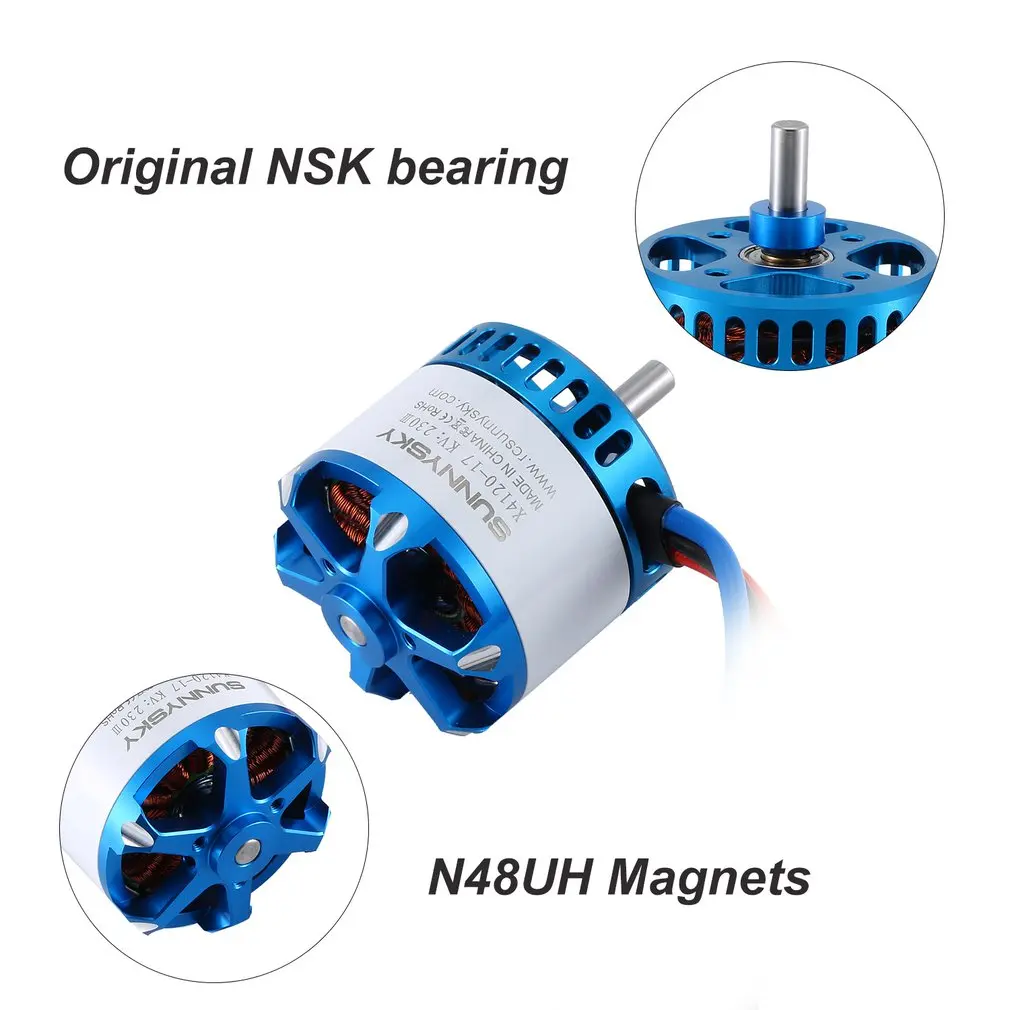 SUNNYSKY X4120 III 230KV/260KV бесщеточный двигатель для неподвижного крыла 3D RC Дрон Вертолет Самолет Запчасти Аксессуары
