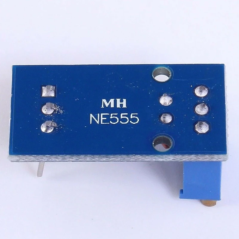 10Pcs NE555 Adjustable Resistance Frequency Pulse Generator Module Single Channel Output Module 5V-12V for Arduino Smart Car