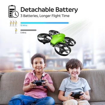 Potensic A20 Mini Drone for Kids Beginners Easy to Fly Headless Mode RC Helicopter Quadcopter Remote Control With 3 Batteries 2