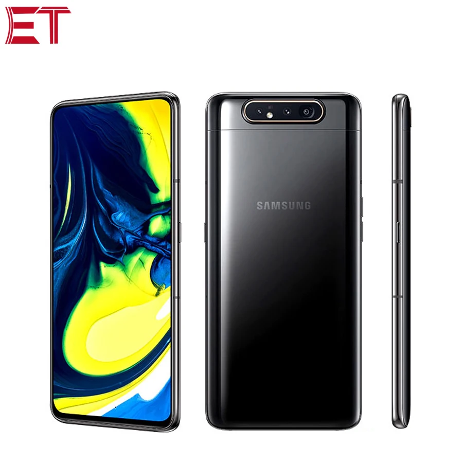 Оригинальный Новый Samsung Galaxy A80 A8050 LTE 8 ГБ ОЗУ 128 Гб ПЗУ мобильный телефон 6 7 &quotSnapdragon