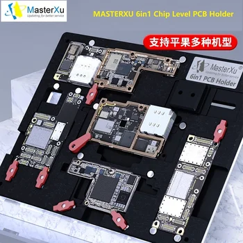 

MASTERXU 6in1 IC Level PCB Holder With IC Position For Repair iPhone X/XS/XSM/11 PRO MAX Micro Soldering Repair XZZ