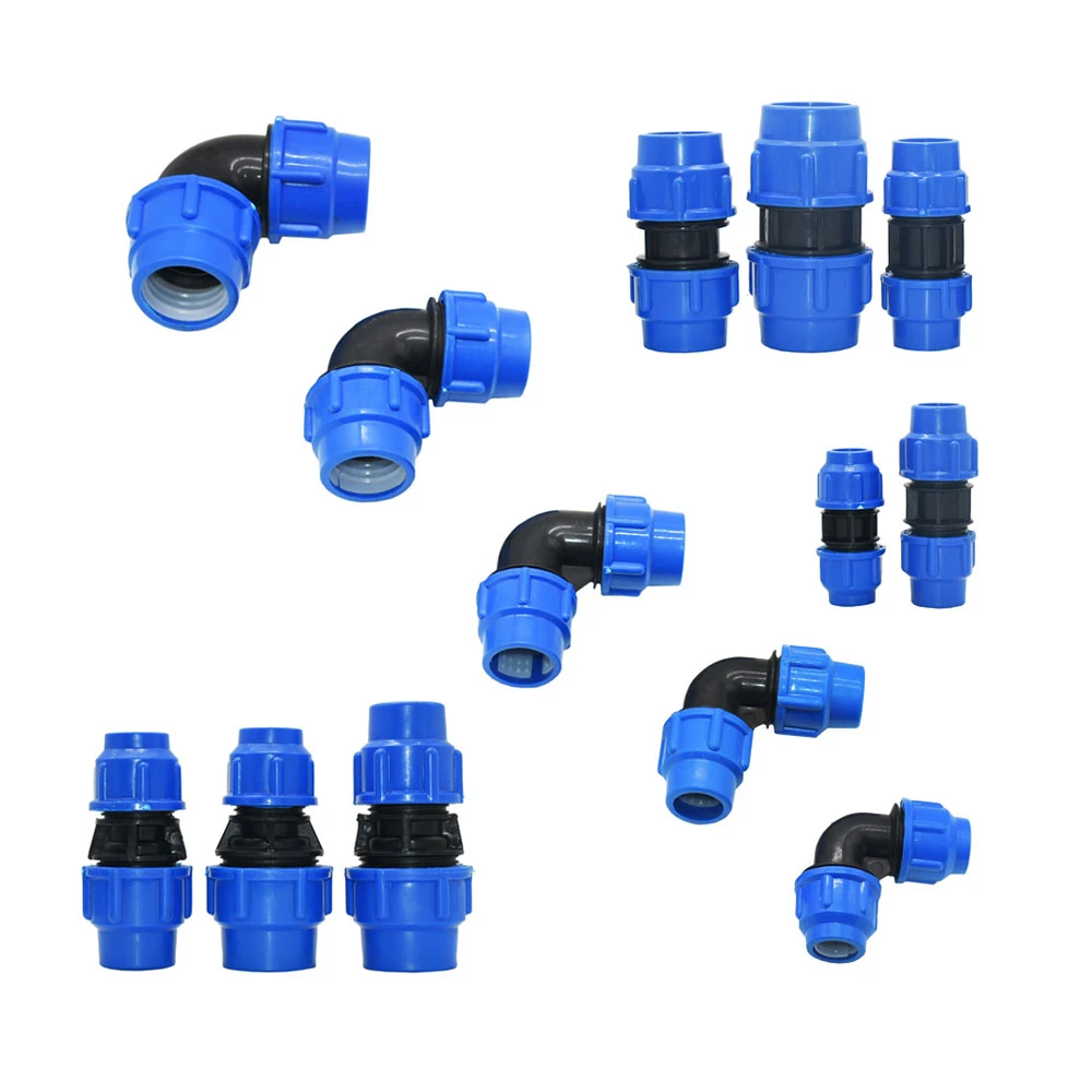 32 Polyethylene pipe fitting compression fittings irrigation water elbow