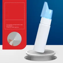 Пустая бутылочка с распылителем для промывания носа, портативный горшок для мытья носа, для взрослых и детей, забота о здоровье, Антиаллергенная стерилизация, чистка носа