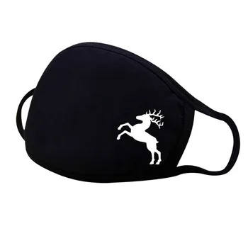 

Unisex Cotton Print Mask Pm2.5 Reusable Mouth Caps Ear Hook Face Mask Dustproof Protective Mouth Mask Washable Mascarillas #E1