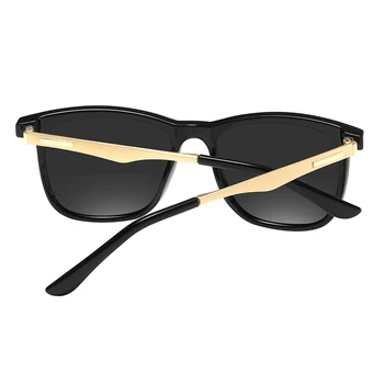 2020 Fashion Retro Women's HD Polarized Sunglasses UV400 Protection Square Anti-glare Driving Sun Glasses for Men 3