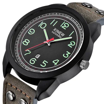 

Mens Watches Top Brand Luxury Glow in Dark Watches for Men Thin Nylon Military Army Watch Men Sport Relogio Masculino B3615