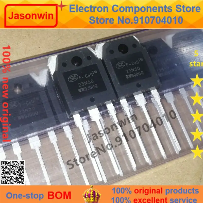 100% nuevo 10 unids/lote оригинальный MOSFET SVF23N50PN 23A500V SVF23N50 23N50 TO-247 транзистор | Электронные