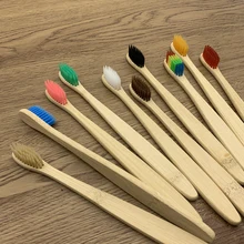 Adults Bamboo Toothbrush 50PCS Adult Soft Bristle Wooden Tooth Brush Natural Bamboo Handle Oral Care Eco Friendly Tooth Brush Oral Hygiene Adults Bamboo Toothbrush 50PCS Adult Soft Bristle Wooden Tooth Brush Natural Bamboo Handle Oral Care Eco Friendly Tooth Brush Oral Hygiene