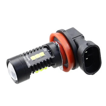 

2pcs 12LED 60W Headlights H7 H8 H9 H11 LED Car Headlamp Bulb Auto Running Light Fixture Car Light Hot