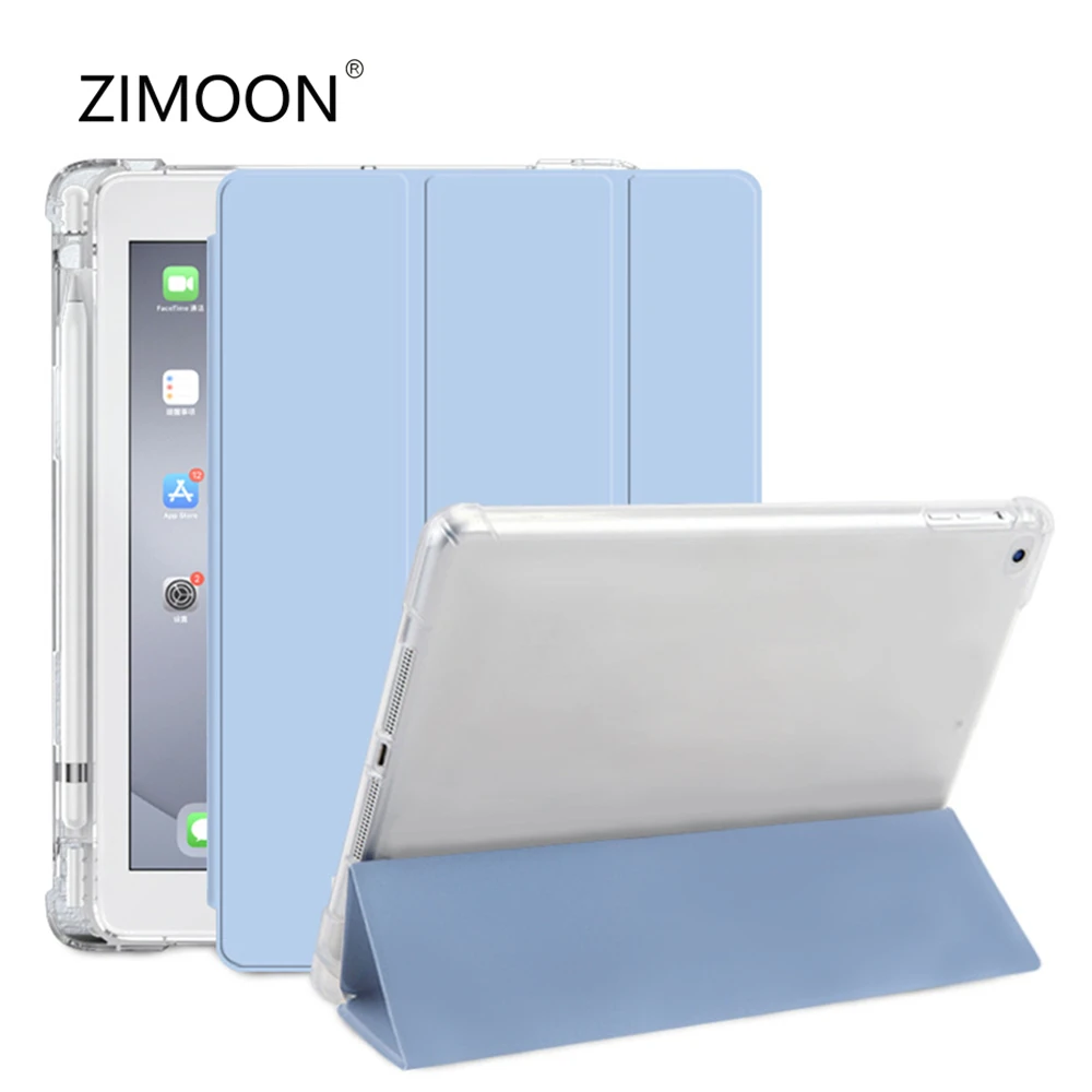 Custodia Morbida Thrifold Per Ipad Air 5 Con Portamatite Per Ipad 10 Tpu Cover Per Ipad Pro 11 Smart Slimshell Per Ipad Mini 6