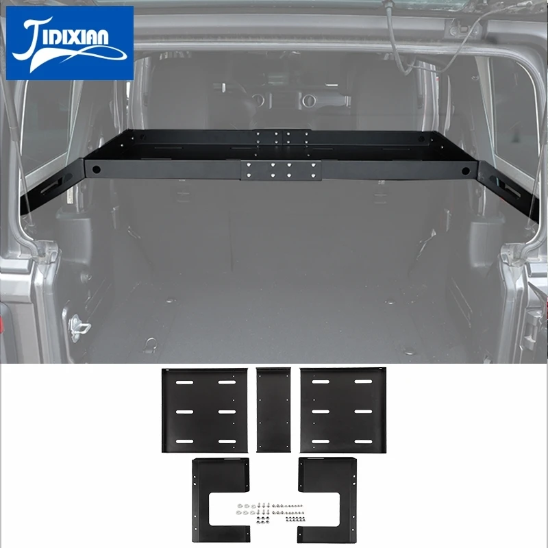 JIDIXIAN Rear Racks Car Tailgate Trunk Storage Rack Luggage Shelf