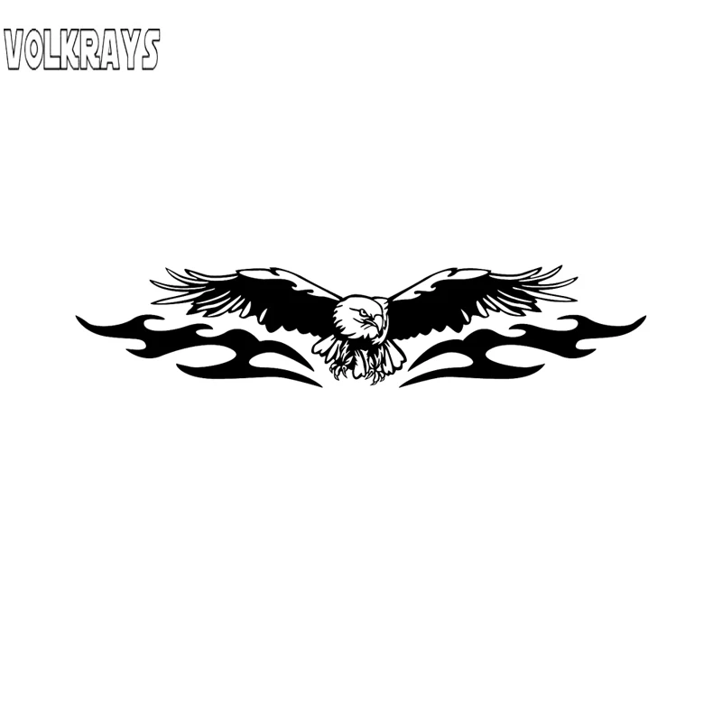 Модная Автомобильная наклейка Volkrays аксессуары в виде американского Орла