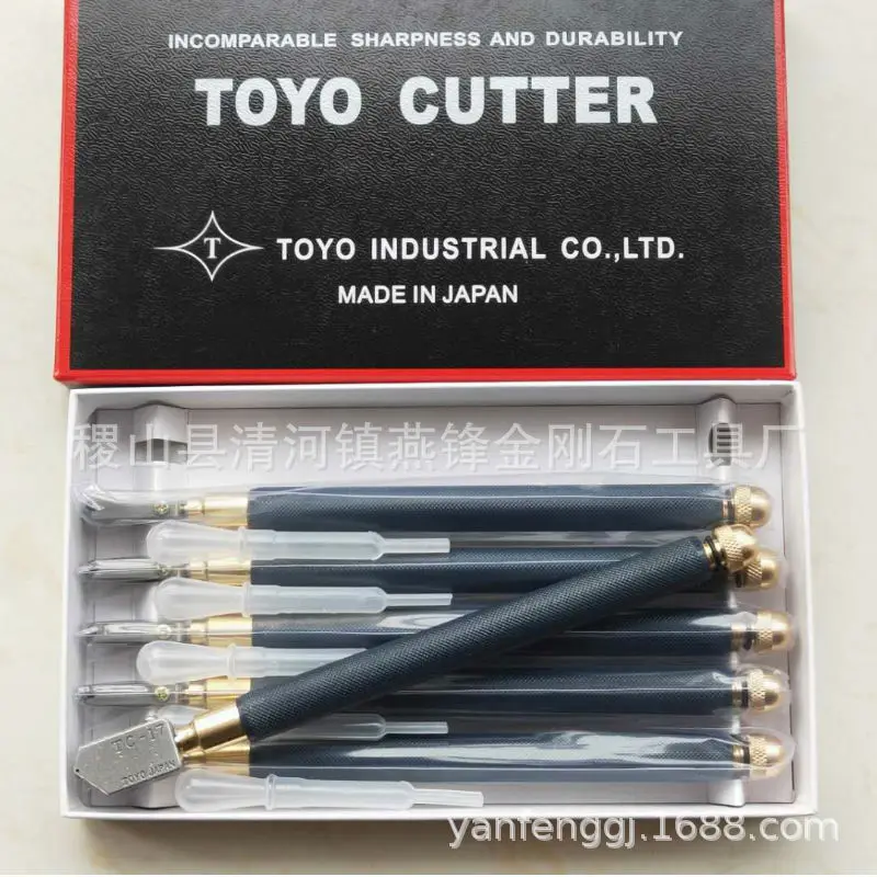 

Glass Tile Cutter Japan Toyo Glass Knife TC-30 TC-17 Multi-functional Glass Tile Cutter
