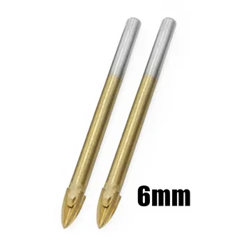 

Tool Drill bits Parts Supplies Gold Carbide Tip Head Sleeve For Porcelain Tile