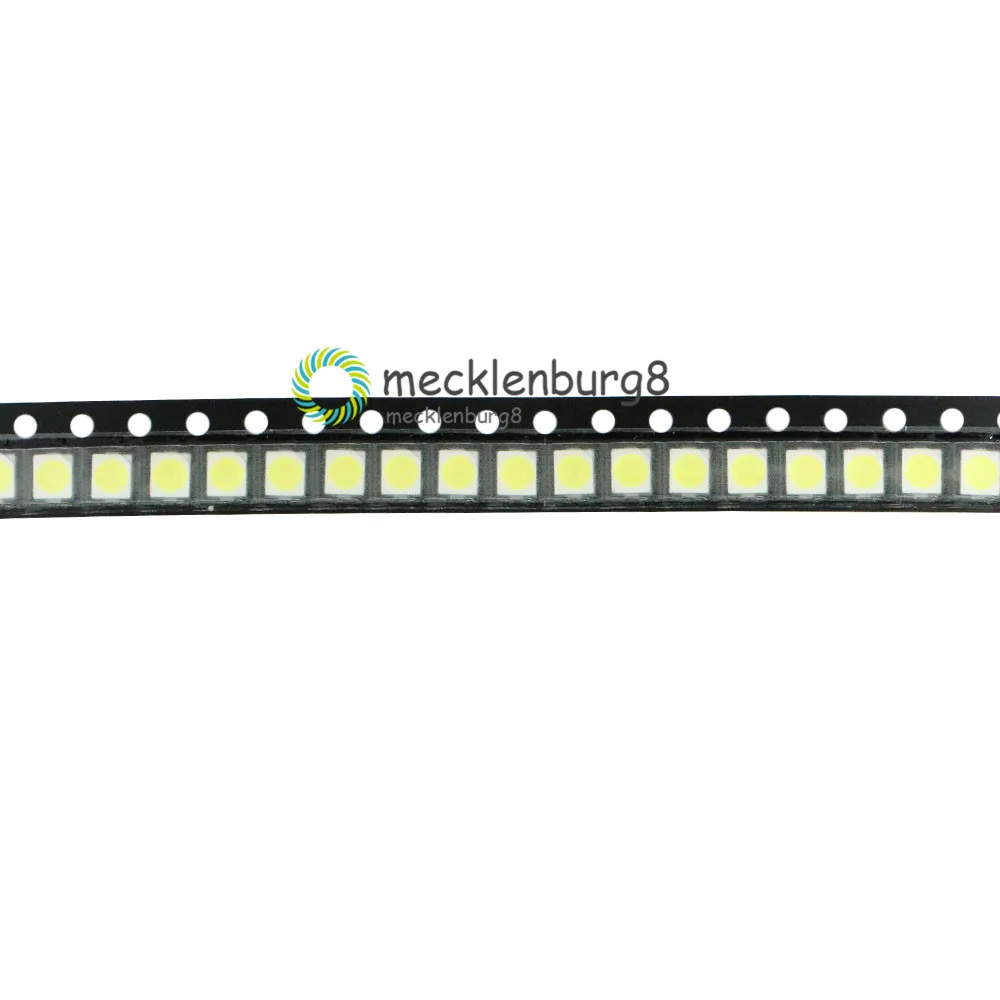 30PCS POWER TOP SMD SMT White PLCC-2 3528 1210 супер яркий светодиодный светильник | Электроника