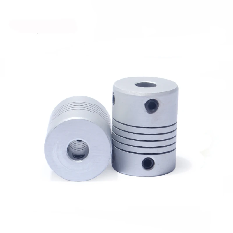CNC D19L25 Motor Jaw Shaft Coupler 4pcs 3mm To 10mm Flexible Coupling OD 19x25mm 3/4/5/6/7/8/10mm shaft coupler flexible coupling rigid shaft coupler