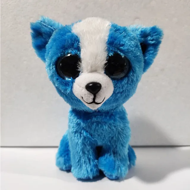 Ty Beanie Boos Big Eyes Unicorn Fox Cat Penguin Poodle Owl Plush Stuffed Animal Super Soft Bedside Toys Doll Gift For Kids 15CM 15cm