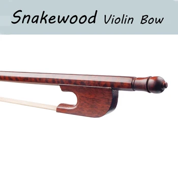 

Snakewood Violin Bow 4/4 Violin Bow Snakewood Baroque Violin Bow W/ Snakewood Frog Bow Well Balance
