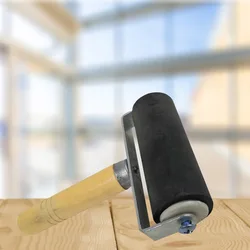 Rouleau en caoutchouc professionnel 6cm, outil d'estampage pour peinture à l'encre, 1/2 pièces 