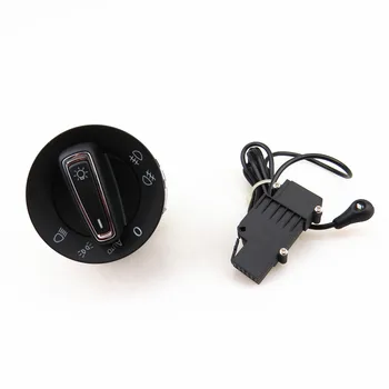 

READXT Car Chrome Headlight Control light Switch Auto Head light Sensor Module For VW Golf 7 MK7 VII 5GG 941 431 D 5GG941431D