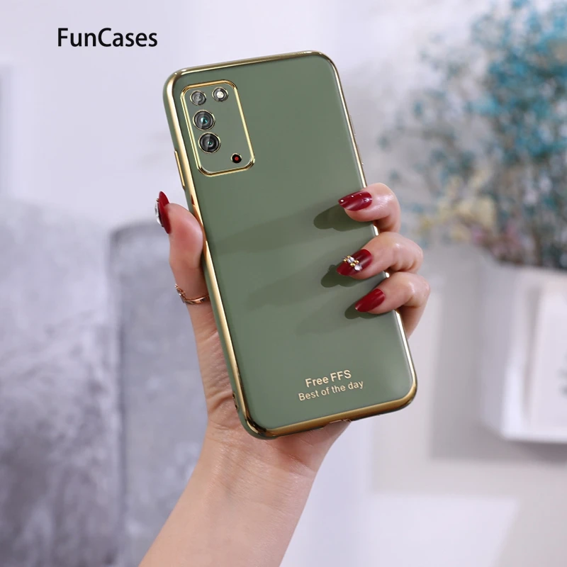 Handphone untuk Huawei Maimang 7 Panas Lembut TPU Shell Capinha Huawei Capa Kehormatan X10 Max V20 V30 Pro Lihat 20 Maimang 8 Case