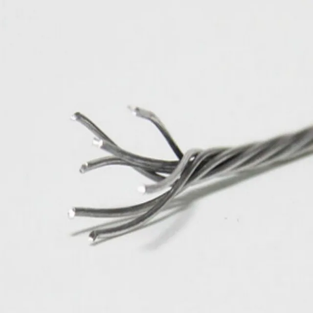 2,0 Mm 100 M Elektromos Kerítés Huzal Sok 1,8 Szálú Alumínium Magnéziumötvözet Elektronikus Kerítéshez - Image 4