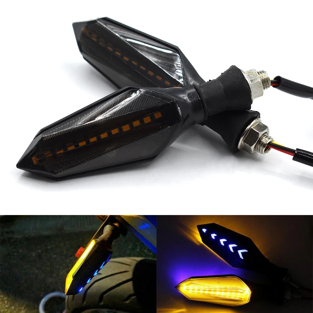 2pc Motorcycle Turn Signal Lights Tail high quality LED Lamp For Honda CB600F Hornet CBR600F CBF600/SA |